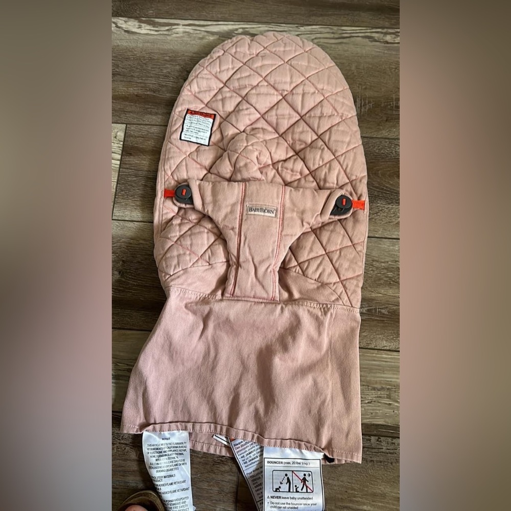 Pink baby bjorn cover